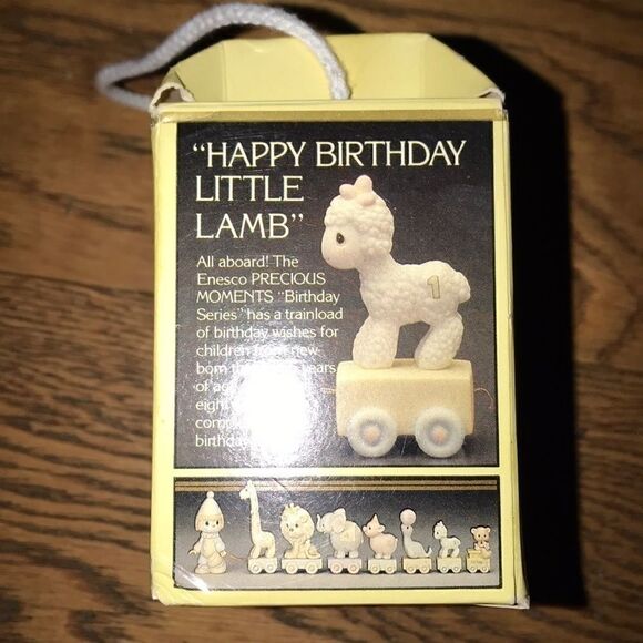 Precious Moments Happy Birthday Little Lamb #1 - Picture 3 of 4